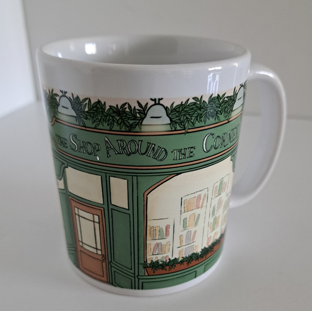 The Shop Around the Corner coffee mug 12 oz